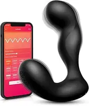 Svakom Iker Pulsation Prostate Vibrator, Black