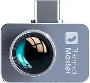 Thermal Master P2 Pro Thermal Camera – 512×384 IR, Macro Lens, 15× Zoom, -20°C~600°C, USB-C Plug & Play, No Battery, 9g Lightweight, for Tradies, Inspectors, HVAC & Outdoor Use (Android)