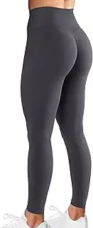 [A AGROSTE] Workout Leggings for Women Seamless Scrunch Butt Lifting Leggings Booty High Waisted Yoga Pants Comfort Tights