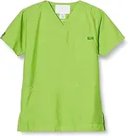 [Pantone] 7000SC Scrub, Medical Lab Coat, Unisex, Color Variation, Sweat Absorbent, Quick Drying, green, SS