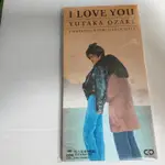 日本搖滾教父尾崎豊經典單曲I LOVE YOU DANCE HALLL與圖3.硬殼版日本2版分售各490$ 絕版頗新