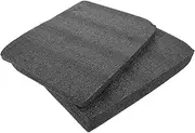 SECFOU 2pcs Toolbox Foam Inserts Flexible Padding for Crafts Game Storage Removable Reusable Foam Blocks for Secure Packing