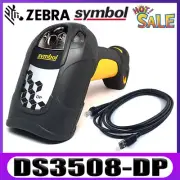 Zebra Symbol DS3508-DP 1D/2D Rugged Handheld Barcode Scanner Reader W/ USB Cable