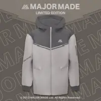 在飛比找momo購物網優惠-【MAJOR MADE】二代太空棉厚磅連帽外套(太空棉 連帽