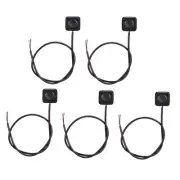 4X(5Pcs Momentary Switch Momentary Push Button ON Off Switch 12V 24V2217