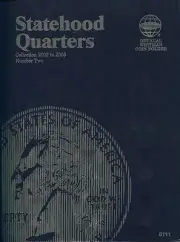 WHITMAN Statehood Quarter 2002-2005 Folder Album #8111