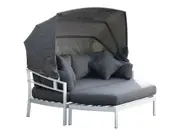 FurnitureOkay Manly Aluminium Outdoor Daybed - White