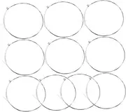 CIMAXIC Guitar Strings Replacement Set 10 Pack Stainless Steel E-1st Strings Acoustic Classical Electric Guitars