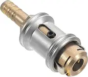 Mipcase Locking Air Chuck Fitting for Tire Inflator Auto Tire Attachment for Bike and Stems Lightweight and Secure Design for Safe Inflation