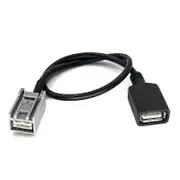 USB Aux Adapter for Honda Civic Jazz CR-V Accord CR-Z 2008-2013 MP3