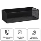 Magnetic Organizer Fridge Capacity Storage Rack Shelf for Refrigerator Bin Box