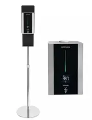 2 in 1 IR Automatic Liquid Soap Dispenser Sanitizer Touchless With Thermometer