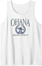 [Disney] Lilo & Stitch Sitting Ohana Family Tank Top