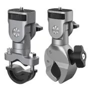 Bicycles Handlebar Stem Mount Rack for Sports Camera 1/4" Screw Mount Adapter