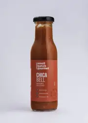 Small Batch Gourmet Chica Bell Capsicum & Chilli Sauce 250ml Vegan Blant Based D