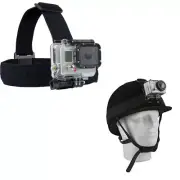 Head Strap Mount Headband For GoPro Hero 10 9 8 7 6 5 4 3+ 3 2 Osmo