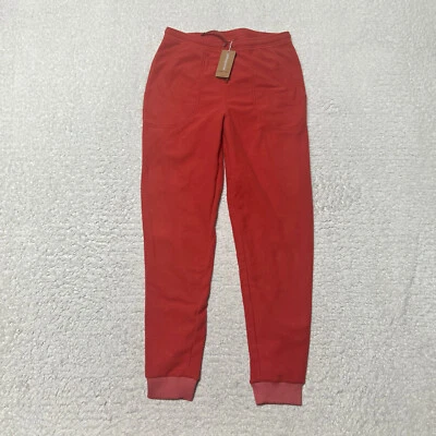 Patagonia Pants Kids Extra Large Pink Micro D Joggers Fleece Sweatpants Youth 14