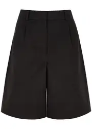 Skall Studio Jane Cotton-poplin Shorts - Black - 38 (UK10 / S) 38 (UK10 / S)