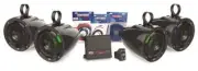 MTX Audio Universal Bluetooth Switch Audio Package With Amplifier & 4 Speakers