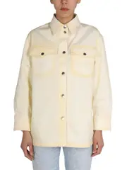 [Stella McCartney] Stella McCartney-Denim Shirt Jacket-Donna 42
