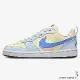 Nike 女鞋 大童鞋 休閒鞋 Court Borough Low GS 淺藍米黃 FV8120-141