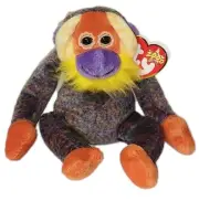 Ty Beanie Baby - BANANAS the Orangutan / Monkey (8 Inch) MWCT Stuffed Animal Toy