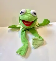Muppets KERMIT THE FROG PLUSH DOLL HAND PUPPET Imaginary Pretend Play Toy NEW!