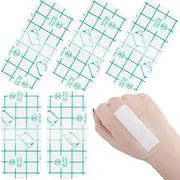 JYvivid 5 Pcs Disposable Plastic Eye Shield, Waterproof Protective Eyebrow Tape, Microblading Aftercare Paste Supplies, Clear Protection Film for Eyebrow Tattoo (1.42x3.15")