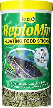 Tetra Reptomin Floating Food Sticks for Aquatic Turtles, Newts and Frogs