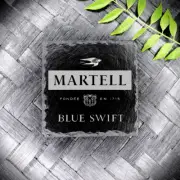 Martell Blue Swift Slate Coaster Brand New Handcrafted Laser Engraved Square