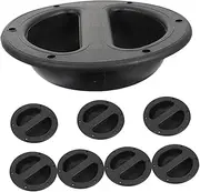 jojofuny 8pcs Recessed Speaker Handles Audio Accessories for Portable Loudspeakers Lightweight Design for Stages Parties and Broadcasting
