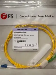 Qty 30 - 3M/9.84ft Single mode Simplex Fiber Optic Patch Cable LC/UPC-SC/APC #67