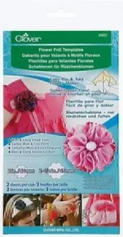Clover 8462 Flower Frill Templates Extra Small and Mini Sizes