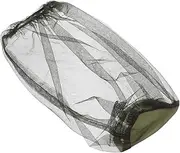 Fishing Mosquito Head Net Lightweight Portable Mesh Bug Net for Outdoor Activities Camping Hiking Fine Mesh Design for Extensive Face Protection Against Insects Olive Green