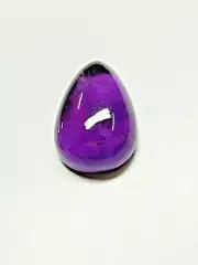 Amethyst Pear Shape Cabochon, Size 25x16x9mm, Amethyst wholesale Shops, 27.80Crt