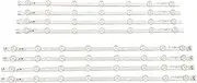 8pcs LED Bar Fit for Samsung UN50H5030 UN50J6200 UN50H6201 UN50H5203 UN50EH5000 UN50EH5300 UN50H6203 UN50FH5030 UN50FH5303 UN50H5000