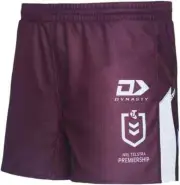 Manly Sea Eagles 2024 NRL Mens Players Away Shorts Sizes S-7XL BNWT