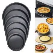 Steel Baking Tool NonStick Pizza Pan Oven Tray for Quick Pizza Cooking