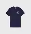 SOLD OUT Sporty & Rich Hotel Du Cap Eden Roc Crest T-Shirt Blue/Navy Medium