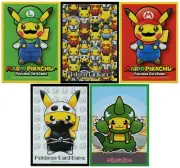Pretend Pikachu MASTER SET Individual Card Sleeves Pokemon Center Japan Original