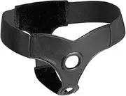 Strap-U Crave Double Penetration Faux Leather Strap-On