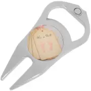 It's a Girl Golf Ball Marker Divot Repair Tool Bottle Opener