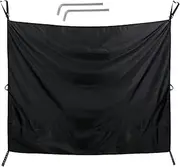 Car Divider Privacy Curtains - Auto Partition Drapes | Carr Sun Shades Side Window Covers | Caar Privacys Drape | Reusable Rear Seat Dividers | Heat Insulation Passengers Protector For Hot Weather
