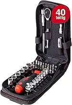 WIHA 1/4" Ratchet/Socket and Screwdriver Bit Set 40 pcs