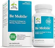 Terry Naturally Be Mobile - 60 Capsules -Joint Support Supplement - Type II Collagen, Glucosamine, Chondroitin, Hyaluronic Acid, Boswellia, Non-GMO, Gluten-Free - 20 Servings