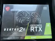 MSI NVIDIA GeForce RTX 3060 GDDR6 Graphics Card (RTX3060VENTUS2X12GOC)