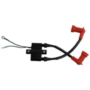 339-879147T71 Outboard Engine Ignition Coil for Mercury 10HP 15HP 20HP 3BJ-06040-0 3BJ060400M BlackRed