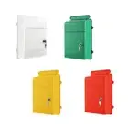 Wall Mount Mailbox Waterproof Locking Mailbox for Outdoor House Community