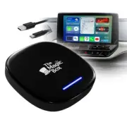 The Magic Box 2.0 Wireless CarPlay Android Auto Adapter Streaming WHITE