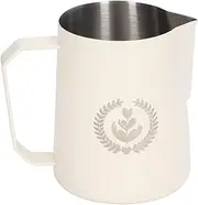 Milk Frothing Pitcher, Milk Frothing Pitcher Stainless Steel, 450ml Milk Frother Pitcher, Coffee Milk Frothing Cup, for Making Coffee (14)